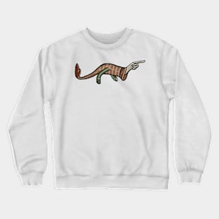 Tail Manicule  W.37  Book of Hours C14th Crewneck Sweatshirt